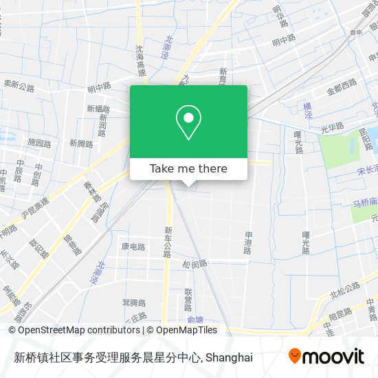 新桥镇社区事务受理服务晨星分中心 map