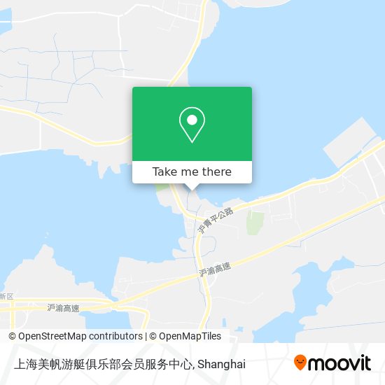上海美帆游艇俱乐部会员服务中心 map