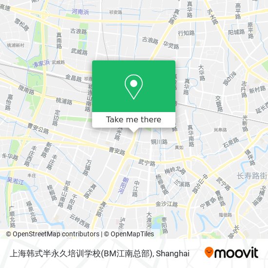 上海韩式半永久培训学校(BM江南总部) map