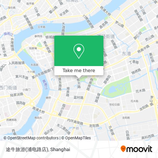 途牛旅游(浦电路店) map