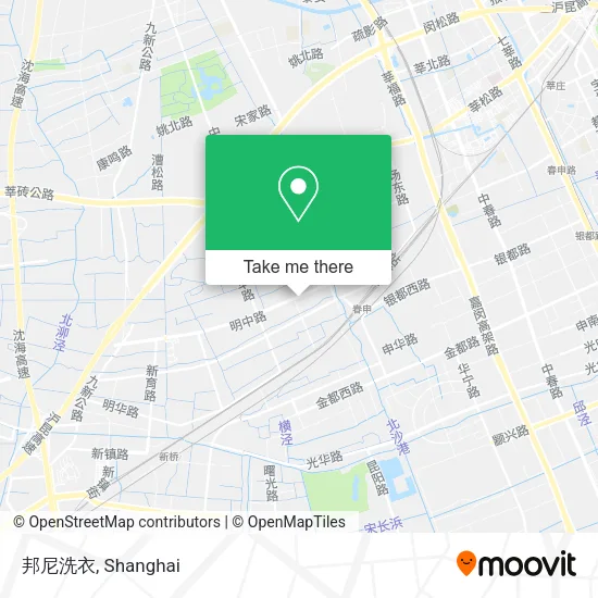 邦尼洗衣 map