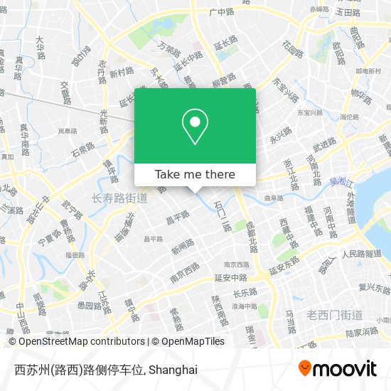 西苏州(路西)路侧停车位 map