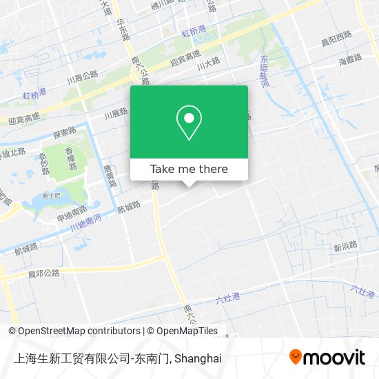 上海生新工贸有限公司-东南门 map