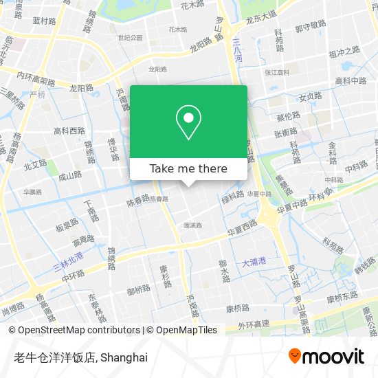 老牛仓洋洋饭店 map