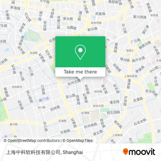 上海中科软科技有限公司 map