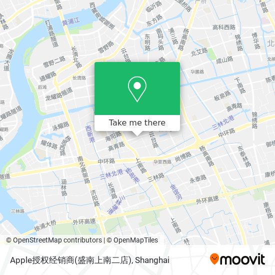 Apple授权经销商(盛南上南二店) map