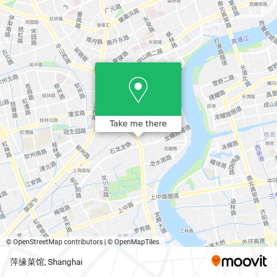 萍缘菜馆 map
