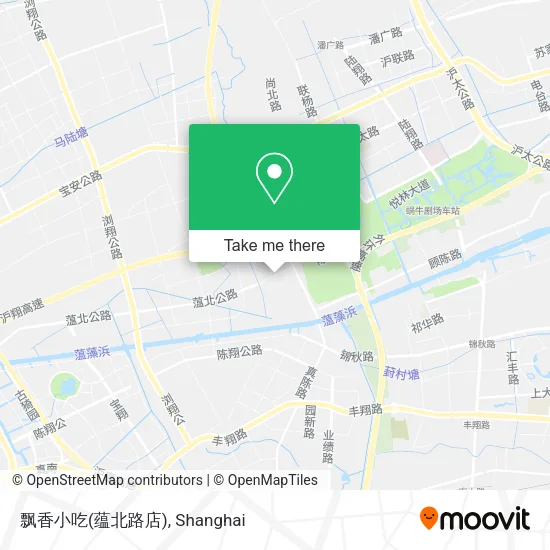 飘香小吃(蕴北路店) map