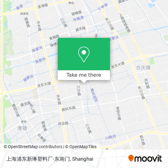 上海浦东新琳塑料厂-东南门 map