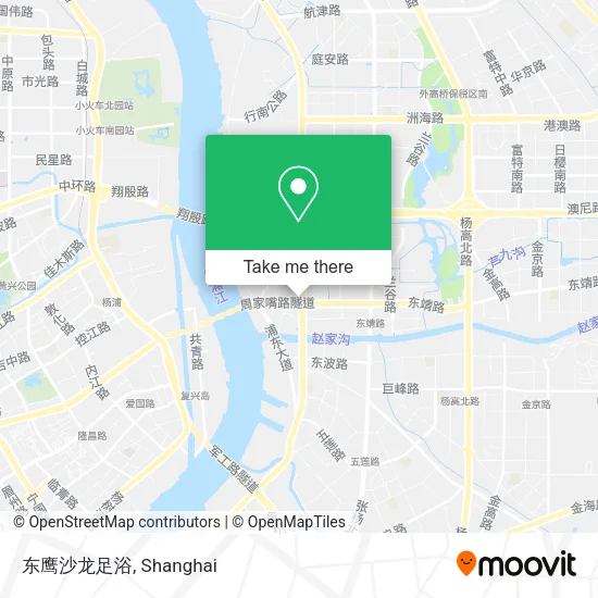 东鹰沙龙足浴 map