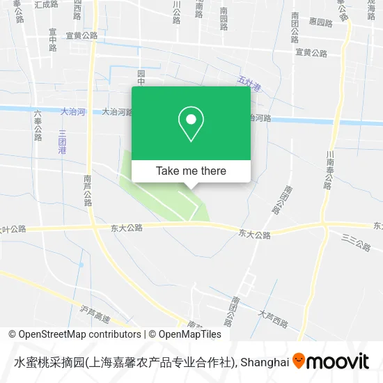 水蜜桃采摘园(上海嘉馨农产品专业合作社) map