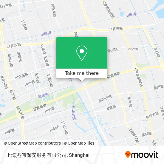 上海杰伟保安服务有限公司 map