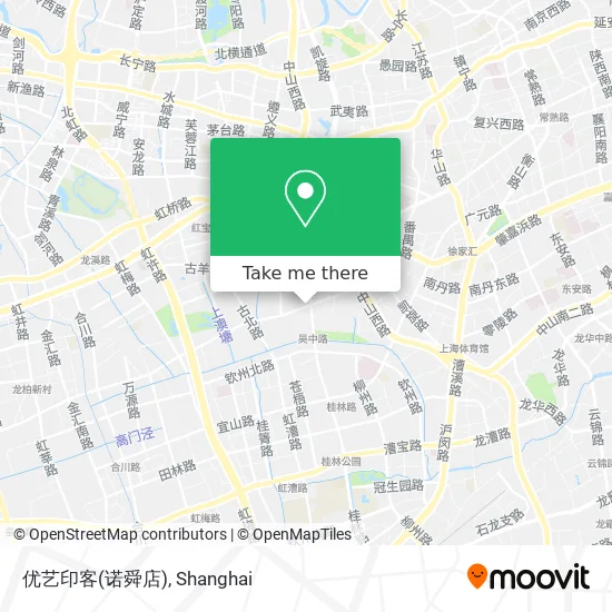 优艺印客(诺舜店) map