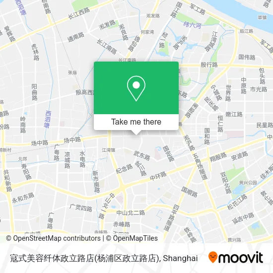 寇式美容纤体政立路店(杨浦区政立路店) map