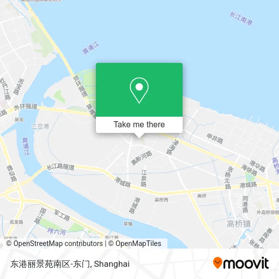 东港丽景苑南区-东门 map
