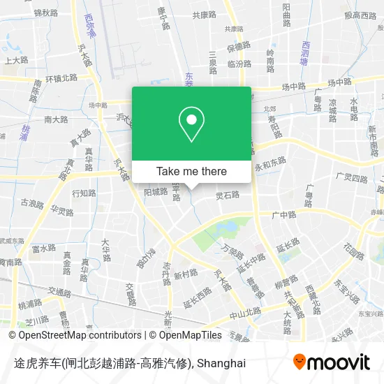 途虎养车(闸北彭越浦路-高雅汽修) map