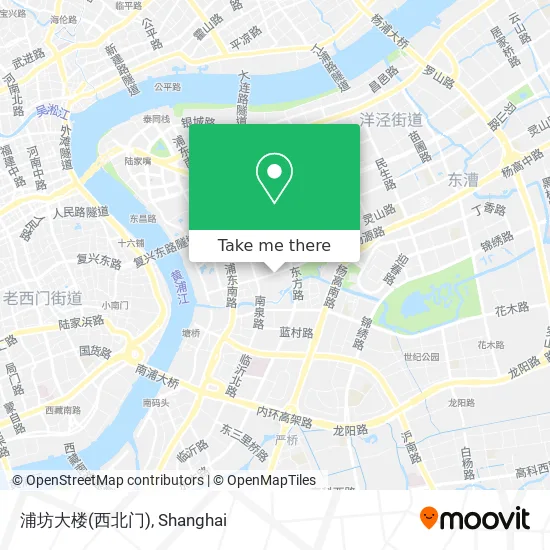 浦坊大楼(西北门) map