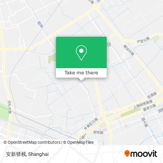 安新驿栈 map