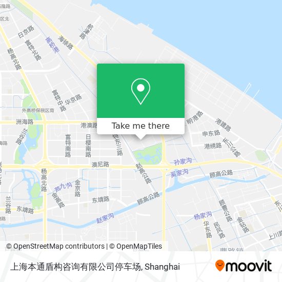 上海本通盾构咨询有限公司停车场 map