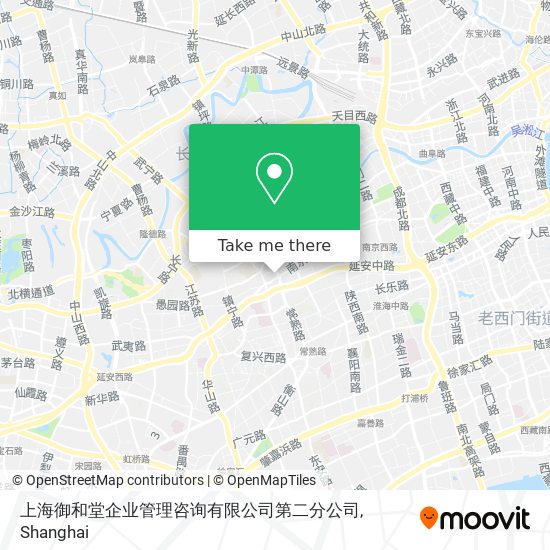 上海御和堂企业管理咨询有限公司第二分公司 map