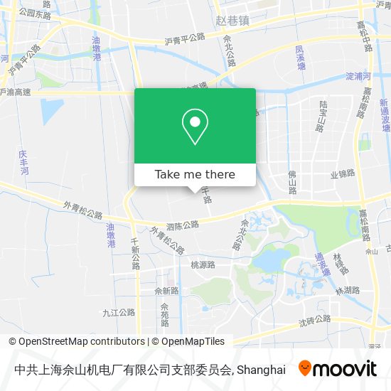 中共上海佘山机电厂有限公司支部委员会 map