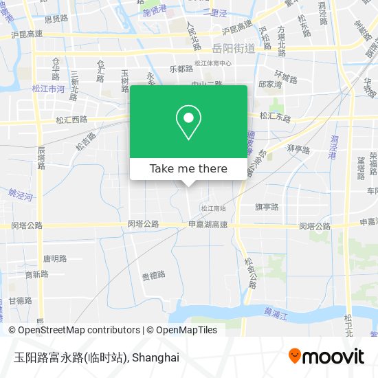 玉阳路富永路(临时站) map