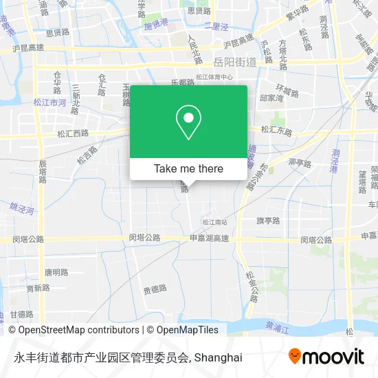 永丰街道都市产业园区管理委员会 map