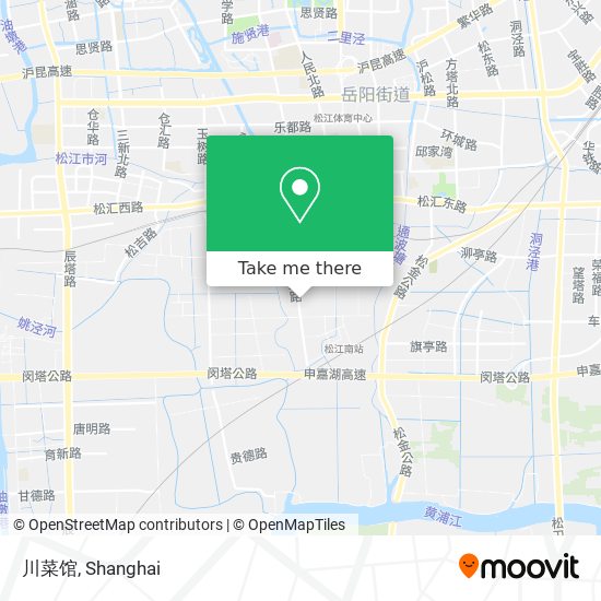 川菜馆 map