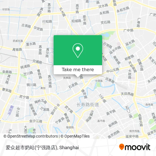 爱众超市奶站(宁强路店) map
