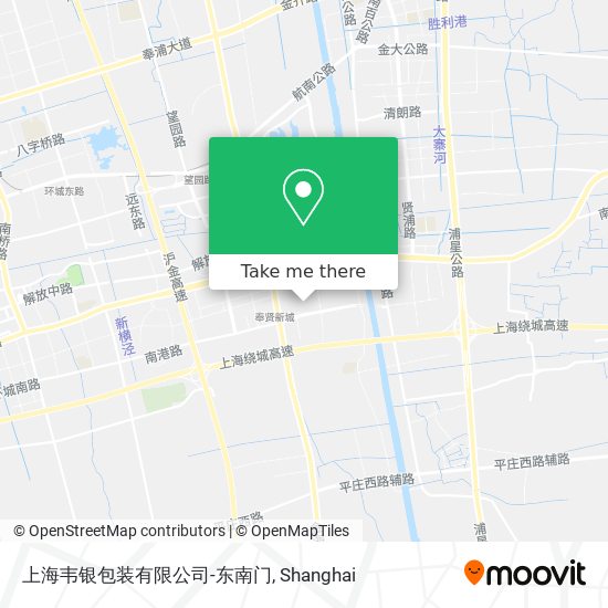 上海韦银包装有限公司-东南门 map