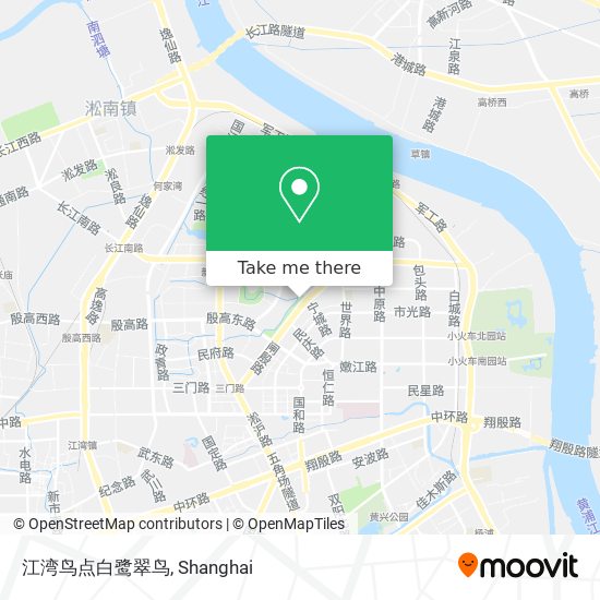 江湾鸟点白鹭翠鸟 map