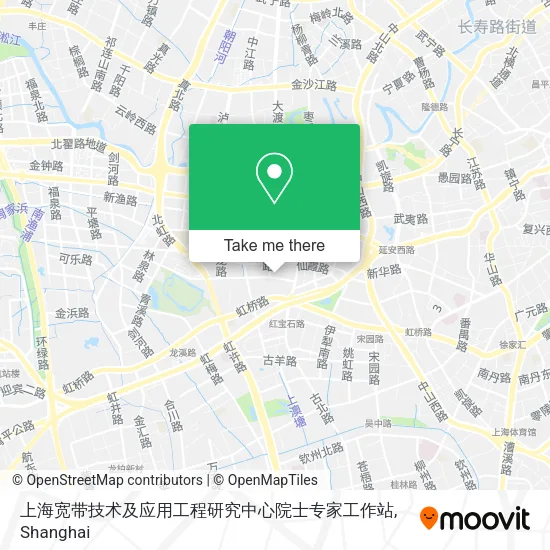 上海宽带技术及应用工程研究中心院士专家工作站 map