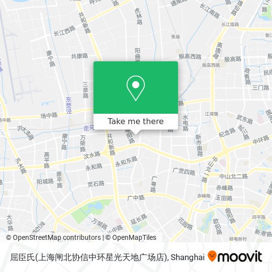 屈臣氏(上海闸北协信中环星光天地广场店) map