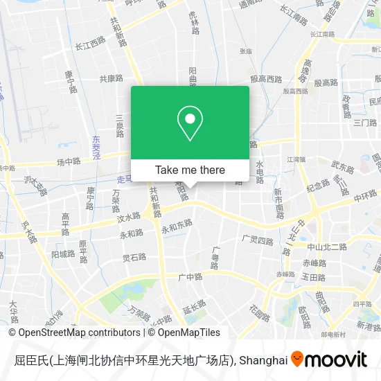 屈臣氏(上海闸北协信中环星光天地广场店) map