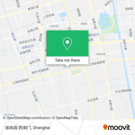 浦南园-西南门 map