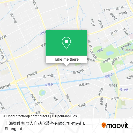 上海智能机器人自动化装备有限公司-西南门 map