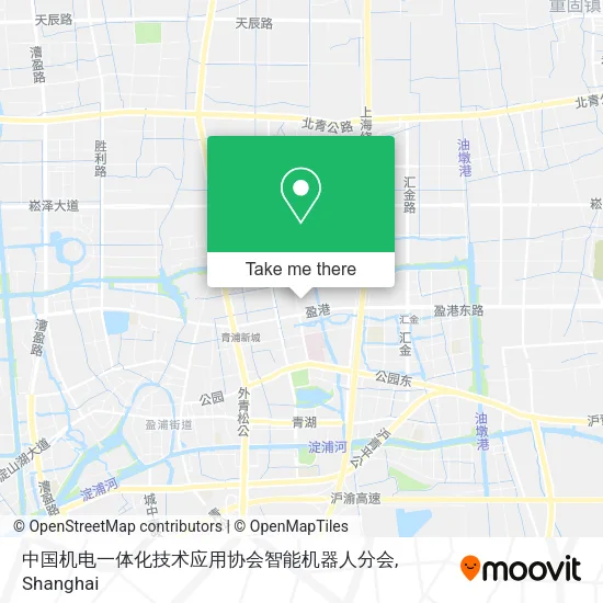 中国机电一体化技术应用协会智能机器人分会 map