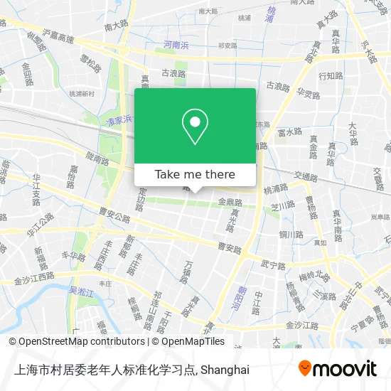 上海市村居委老年人标准化学习点 map