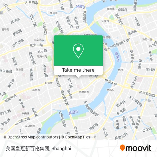 美国皇冠新百伦集团 map