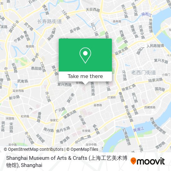 Shanghai Museum of Arts & Crafts (上海工艺美术博物馆) map