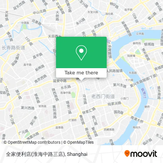 全家便利店(淮海中路三店) map