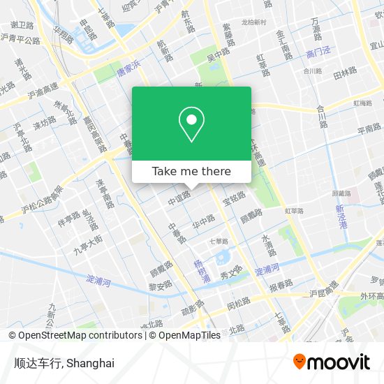 顺达车行 map