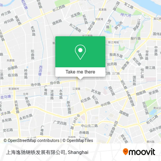 上海逸驰钢铁发展有限公司 map