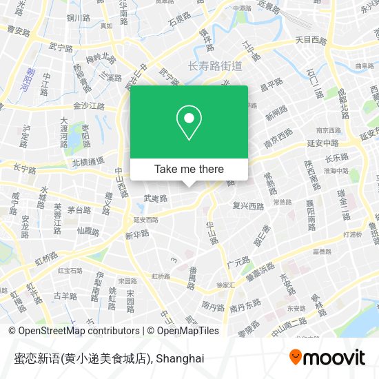 蜜恋新语(黄小递美食城店) map
