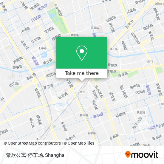 紫欣公寓-停车场 map