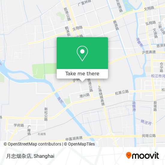 月忠烟杂店 map
