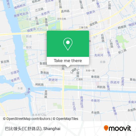 巴比馒头(汇舒路店) map
