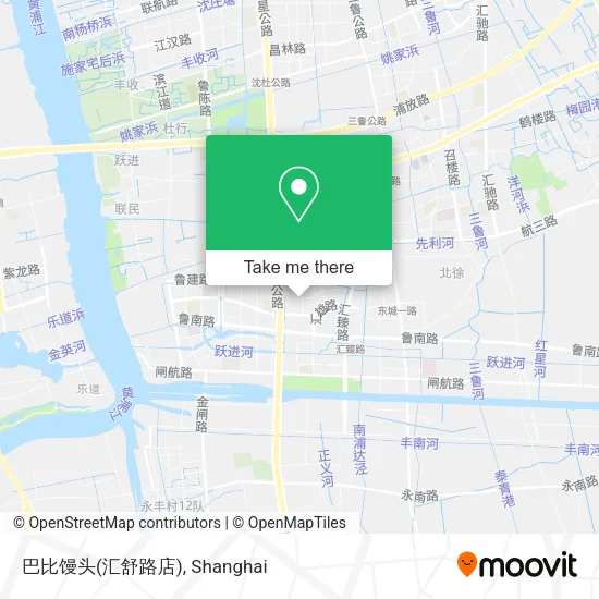 巴比馒头(汇舒路店) map