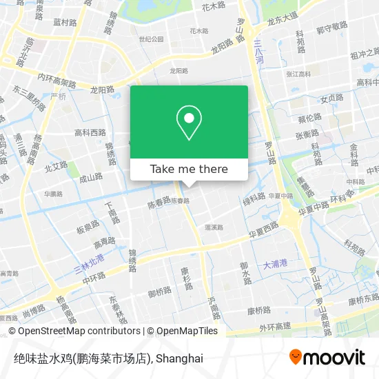 绝味盐水鸡(鹏海菜市场店) map