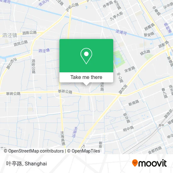 叶亭路 map